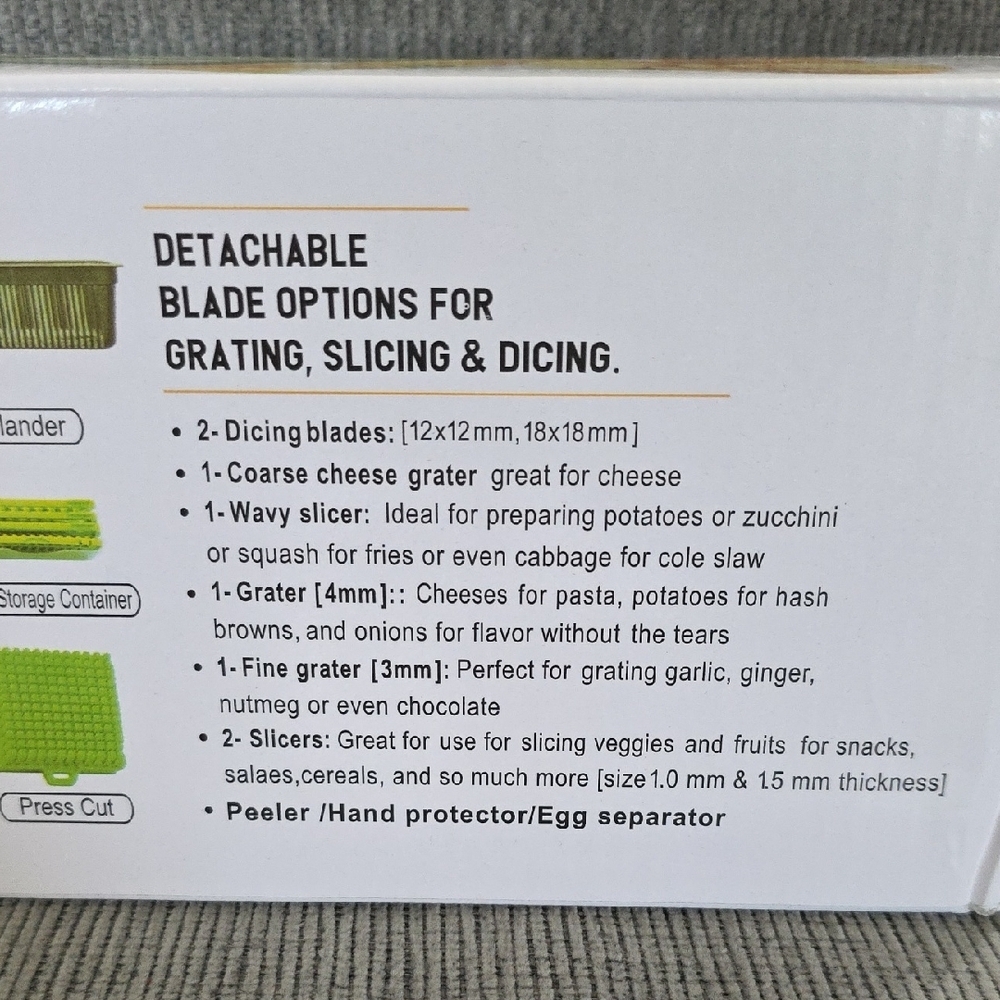 Kitchen Ideas 16 Pcs Veggie Slicer - Picture 8 of 12